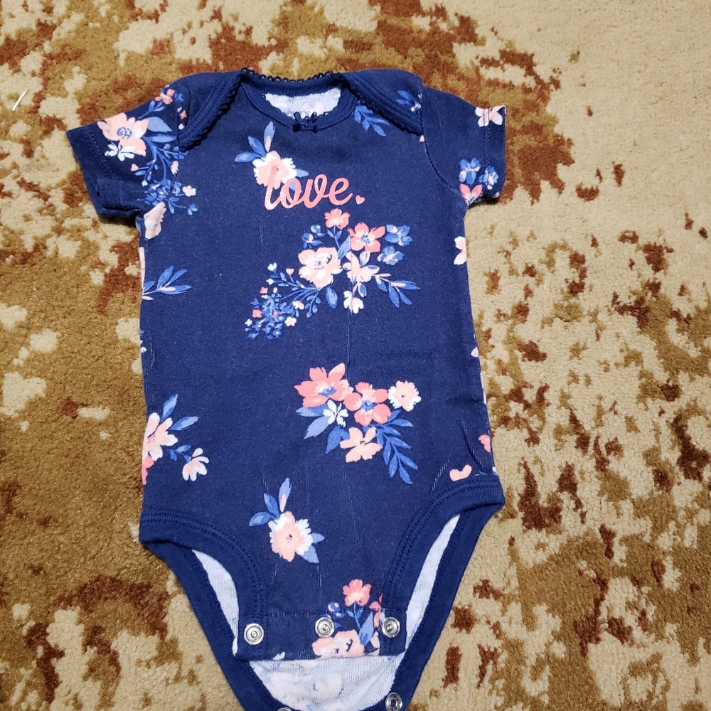 Newborn Carter onsie